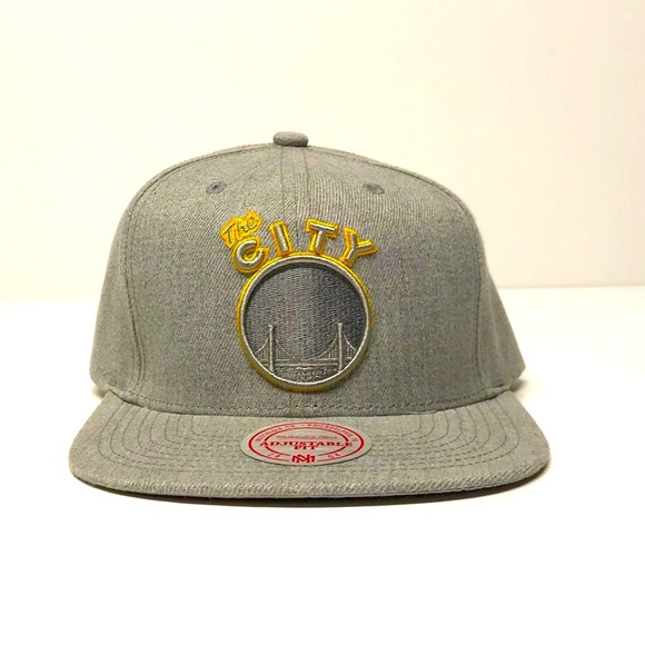 Golden State Warriors SnapBack Hat, Grey, New - Picture 10 of 10